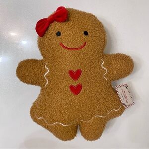 NEW Target Bullseyes Playground Gingerbread Girl Pillow